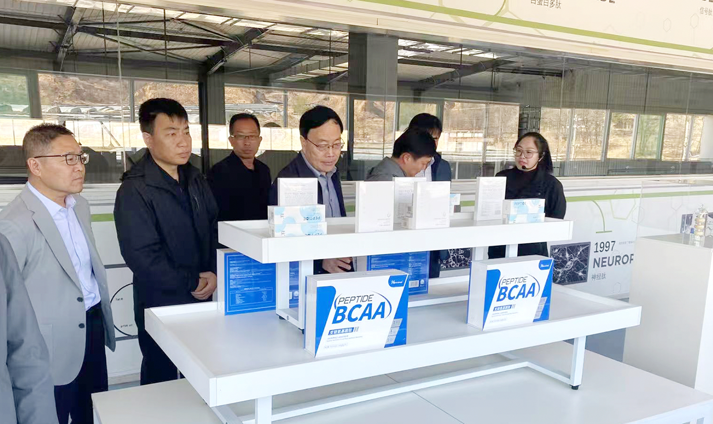山西省晋城市阳城县北留镇镇长刘涛一行实地考察泓九原生肽